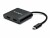 Bild 1 Kensington Adapter Dual USB Type-C - HDMI, Kabeltyp: Adapter
