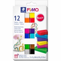 FIMO Modelliermasse Soft 12x25g 8023C12-1 Basic, Aktuell