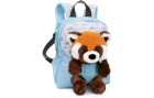 Nici Rucksack hellblau mit Rotem Panda, NICI Travel Friends