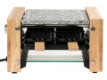 FURBER Raclette-Grill 4P Holz/Stein