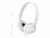 Bild 1 Sony On-Ear-Kopfhörer MDRZX110W Weiss, Detailfarbe: Weiss