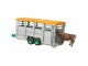 Bruder Spielwaren Auflieger Viehanhänger mit 1 Kuh, Fahrzeugtyp: Anhänger