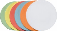 FRANKEN Moderationskarte Kreis UMZH2099 gross 19.5cm, farblich