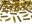Bild 1 Partydeco Streudeko Konfettikanone Gold, 40 cm, Motiv: Streifen