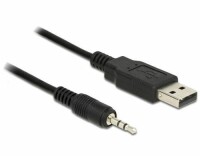 DeLock - Cable USB TTL male > 2.5 mm 3 pin stereo jack male 1.8 m (3.3 V)