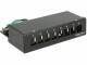 DeLock Netzwerkpanel 8 Port Keystone Desktop schwarz