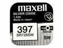 Maxell Europe LTD. Knopfzelle SR726SW 10 Stück, Batterietyp: Knopfzelle