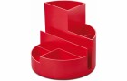 Maul Stiftehalter Rundbox Eco Rot, Zusatzfunktion: Keine