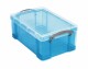 Really Useful Box Aufbewahrungsbox 9 Liter Blau, Breite: 39.5 cm, Höhe