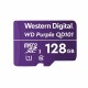 Western Digital WD Purple 128GB, Surveillance, microSD XC, Class - 10, UHS 1
