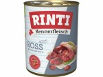Rinti Nassfutter Kennerfleisch pur Dose Ross, 800 g