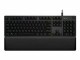 Logitech Gaming-Tastatur G513 GX Brown Carbon, Tastaturlayout