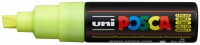 UNI-BALL  Posca Marker 8mm PC8K F.YELLO fluo gelb, Keilspitze, Kein