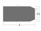 Outwell Zeltunterlage Footprint Parkdale 4PA 615 x 290 cm