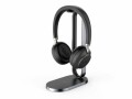 YEALINK BH76UC W CHRGSTAND BLACK USB-C BT HEADSET NMS IN WRLS