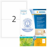 HERMA     HERMA Adressetiketten 199,6×143,5mm 10830 recycling 200