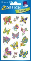 Z-DESIGN Sticker Creative 55157 Schmetterlinge 2 Stück, Kein