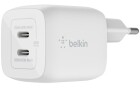 BELKIN USB-Wandladegerät Dual USB-C GaN PD 45W, Ladeport