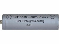 Star Trading Batterie 18650 3.7 V 2200 mAh LI-ION, Zubehörtyp