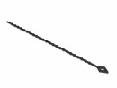 DeLock Kabelbinder Schwarz 200 mm x 2.4 mm, 100