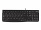 Logitech K120 - Keyboard - USB - Russian