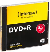 Intenso DVD+R Jewel 8.5GB 4311245 8x 5 Pcs, Kein