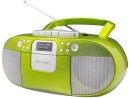 soundmaster Radio DAB+ Boombox SCD7800 Grün, Radio Tuner: FM