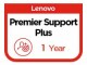 Lenovo 1Y PREMIER SUPPORT PLUS POST WARRANTY ELEC IN SVCS