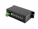 EXSYS USB-Hub EX-1596HMVS, Stromversorgung: Terminal Block