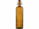 Bitz Trinkflasche Kusintha 1200 ml, Bernstein, Material: Glas