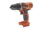 Black & Decker BLACK+DECKER Akku-Bohrschrauber BDCDD18N Solo 18 V