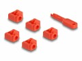 DeLock RJ45 Port Blocker Set für RJ45 Buchse 10