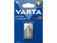 Varta Batterie Ultra Lithium 9V 1 Stück, Batterietyp: 9V