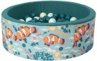 Knorrtoys Bällebad Soft Clownfish 150 Bälle beige/light mint/dark