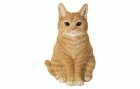 Vivid Arts Dekofigur Katze Sitzend, 19.5 cm, Orange, Eigenschaften