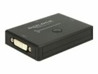 DeLock DVI-Switch 2in/1Out, 1in/2Out 4K/30Hz, Anzahl Eingänge: 2 ×