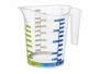 Rotho Messbecher Domino Dekor 10 dl, Transparent, Produkttyp