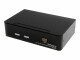STARTECH .com 2 Port DVI USB KVM Switch mit Audio