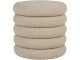 House Nordic Pouf Brooklyn 44 x 44 cm, Beige, Eigenschaften