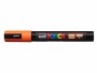 Uni Permanent-Marker POSCA 1.8-2.5 mm Orange, Strichstärke: 2.5