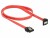 Bild 0 DeLock SATA3-Kabel 6 Gb/s rot, gewinkelt, Clip, 50