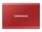 Bild 1 Samsung Externe SSD - Portable T7 Non-Touch, 1000 GB, Rot