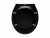 Bild 3 COCON Toilettensitz mit Absenkautomatik Schwarz, Breite: 37.1 cm