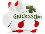 G. Wurm Spardose Glücksschwein 12.5 x 9 x 9 cm