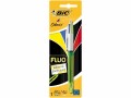 BIC Kugelschreiber 4 Colours Fluo mit Marker