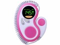 Babysounds Fetal Doppler mit Lautsprecher, Detailfarbe: Pink, Weiss
