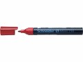 Schneider Permanent-Marker Maxx 230 Rot, Oberfläche: Holz, Metall