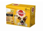 Pedigree Nassfutter Vital Protection 4 Sorten in Sauce, 12