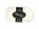 Creativ Company Wolle Babygarn Merino 50 g 14/4 Weiss, Packungsgrösse