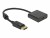 Bild 0 DeLock Adapter 4K Aktiv DisplayPort - HDMI, Kabeltyp: Adapter